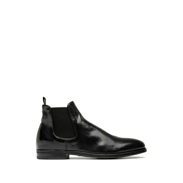 オフィチーネ 創作的 メンズ ブーツ シューズ Vanderbilt leather derby shoes Black