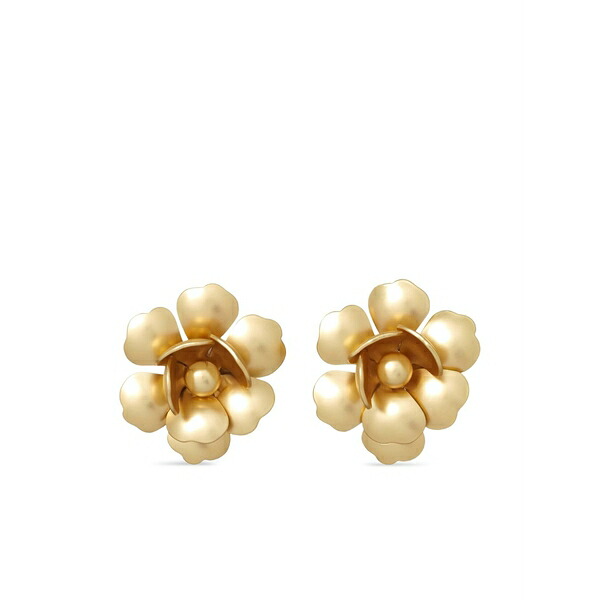 ロクサンヌ・アスリン レディース ピアス&イヤリング アクセサリー Flower earrings Gold|asty