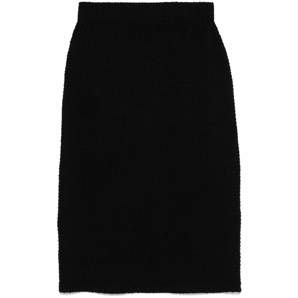 ヴィンス レディース スカート ボトムス Smocked midi skirt Black｜asty