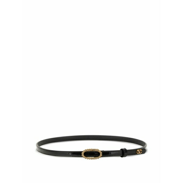 ヴァレンティノ ガラヴァーニ レディース 三尺帯 付属物 Embellished-logo buckle belt Black