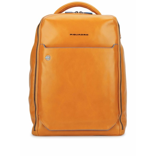 ピークアドロ  メンズ うしろ側容器に並べる・背嚢 御徒面子 Leather backpack Yellow
