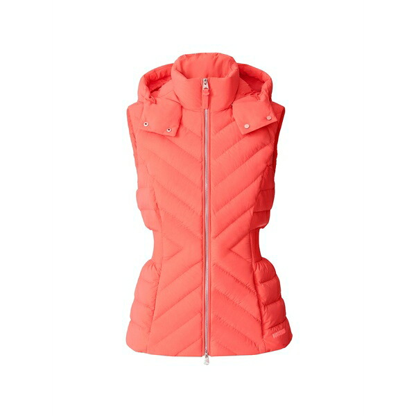 マッカージュ レディース 上衣＆上衣 アウター Hoshi hooded quilted gilet Orange