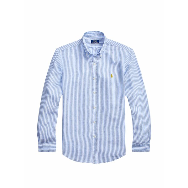 ラルフローレン メンズ プルオーバー トップス Striped button-down shirt Blue