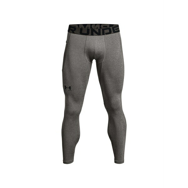 アンダーアーマー メンズ カジュアルパンツ ボトムス Logo-jacquard marl leggings Grey|asty