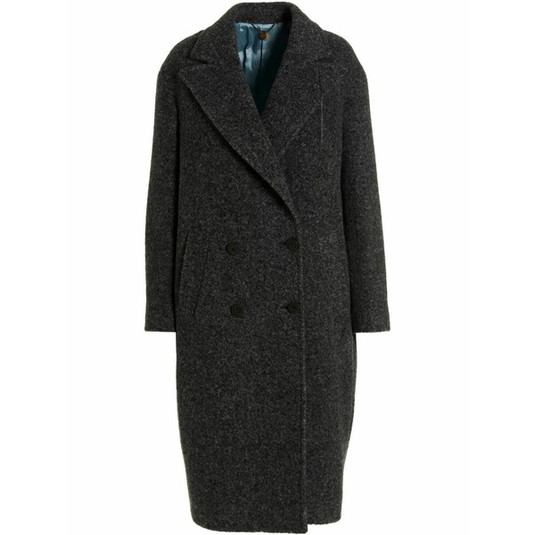 マウリッツォ・ミリ レディース 厚地の外套 アウター Cocoon coat Grey