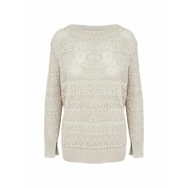 ロレーナアントニアッツィ レディース 編み物\u0026プルオーバー アウター Long-sleeves sweater Neutrals
