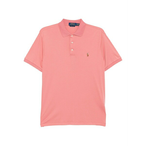 ラルフローレン メンズ スポーツシャツ トップス Embroidered-logo cotton polo shirt Pink