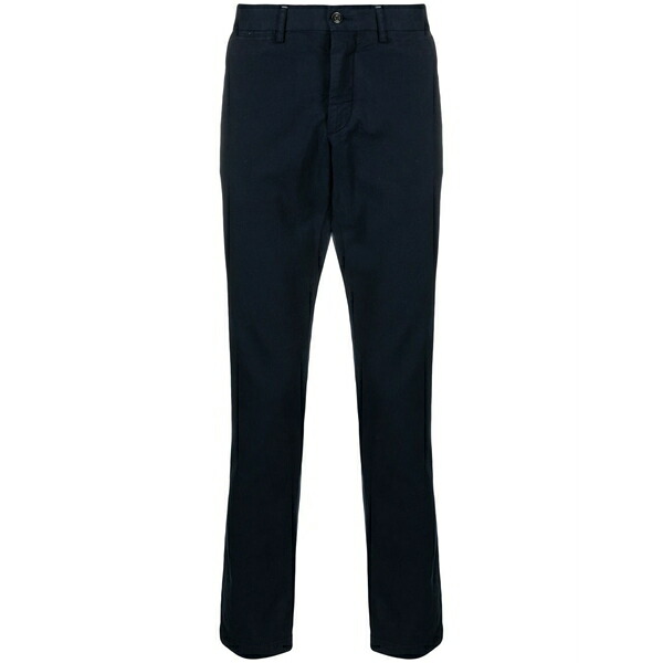 ハケット メンズ 心地好いズボン下 ボトムス Slim-cut cotton chino trousers Blue