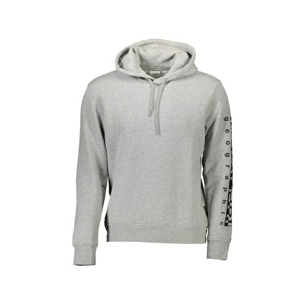 ナパピリ メンズ パーカー・スウェットシャツ アウター Graphic-print hoodie Grey