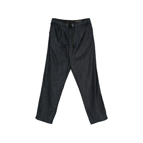 白いこと沙子 メンズ ジーンズズボン下 ボトムス Buckle-fastening trousers Blue