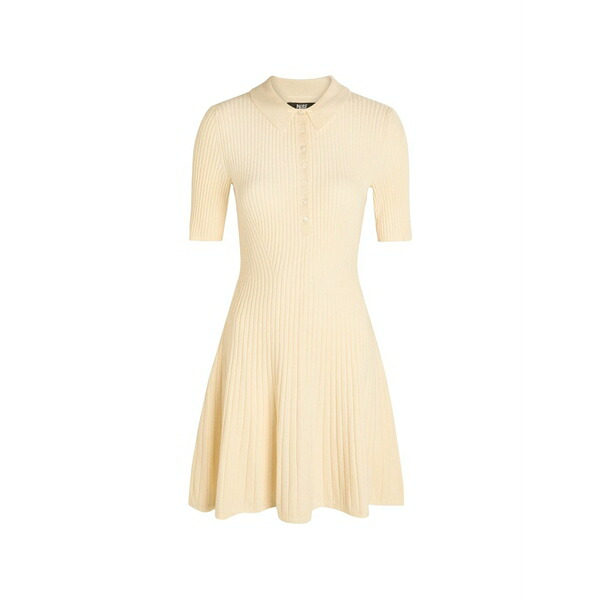 ページ レディース 衣装 トップス Olie ribbed mini dress Neutrals