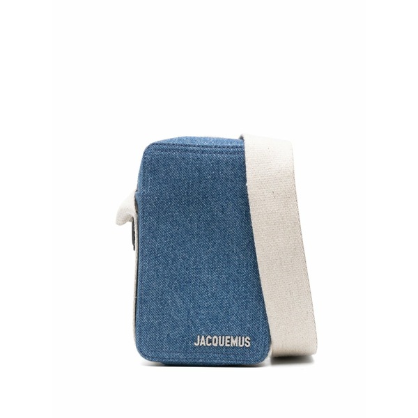 ジャクエムス メンズ ショルダーバッグ 御徒面子 La cuerda vertical messenger bag Blue