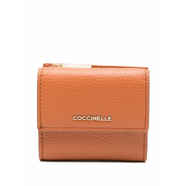 コチネレ レディース 紙入れ 付属品 Leather wallet Orange