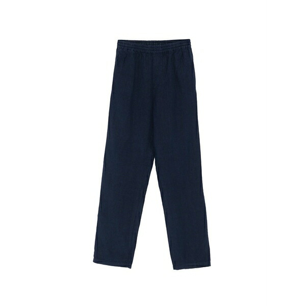 アスペジ メンズ 心地好いズボン下 ボトムス Blue trousers Blue