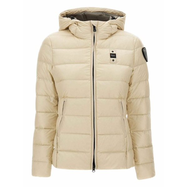 ブラウアー レディース ジャケット&ブルゾン アウター Charme quilted hooded jacket Neutrals|asty