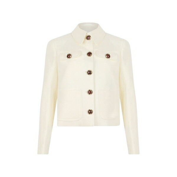 フォルテラ レディース 上衣＆上衣 アウター Buttoned jacket Neutrals