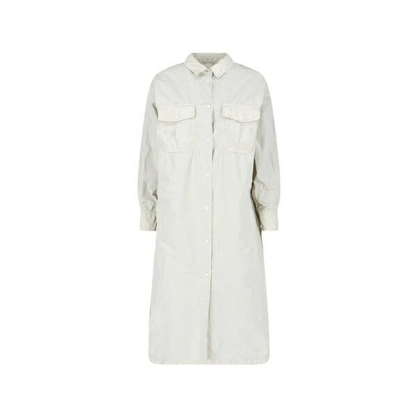 アスペジ レディース 厚地の外套 アウター Chest-pocket coat Neutrals