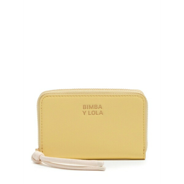 ビンバ イ ローラ レディース 紙入れ 付属品 Banana zip leather wallet Yellow