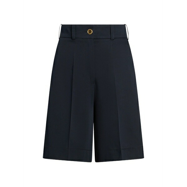 ジャンパトゥ レディース カジュアルパンツ ボトムス Pleated bermuda shorts Blue｜asty