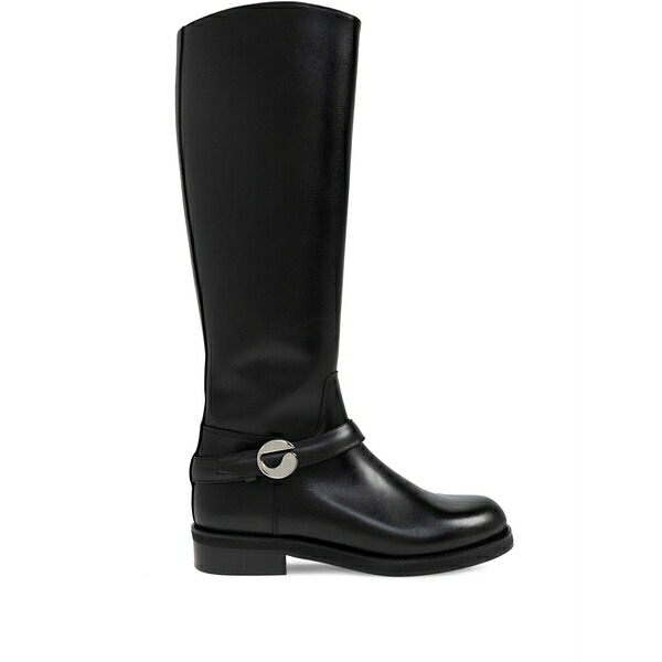 コペルニ レディース ブーツ シューズ Buckle strap boots Black|asty