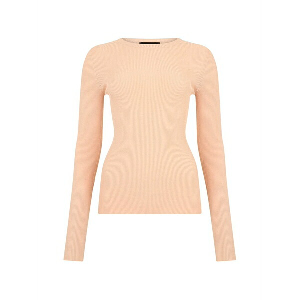 ファビアナ フィリッピ レディース ティーシャツ トップス Long-sleeve top Neutrals Tシャツ・カットソー-トップス
