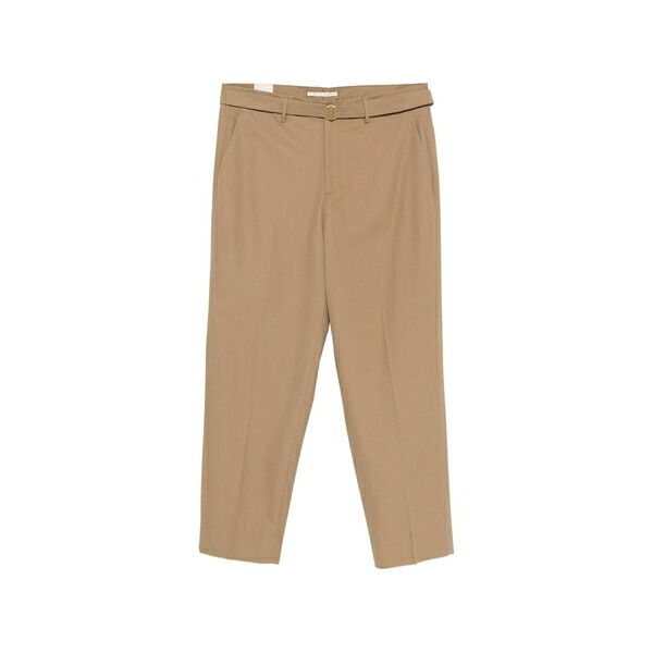 ブリ後押し 1949 メンズ 心地好いズボン下 ボトムス Belted trousers Neutrals
