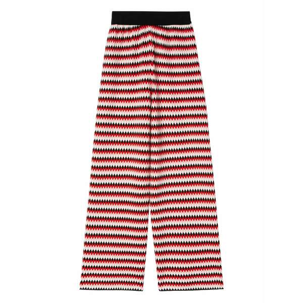ラ・ダブル・ジェイ レディース カジュアルパンツ ボトムス Checkers pants Red｜asty
