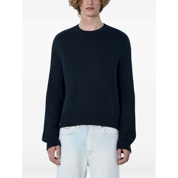 アワーレガシー メンズ 編み物\u0026プルオーバー アウター True long-sleeve sweater Black