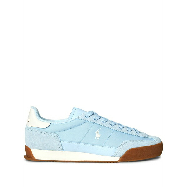 ラルフローレン レディース スニーカー シューズ Suede-panel sneakers Blue｜asty