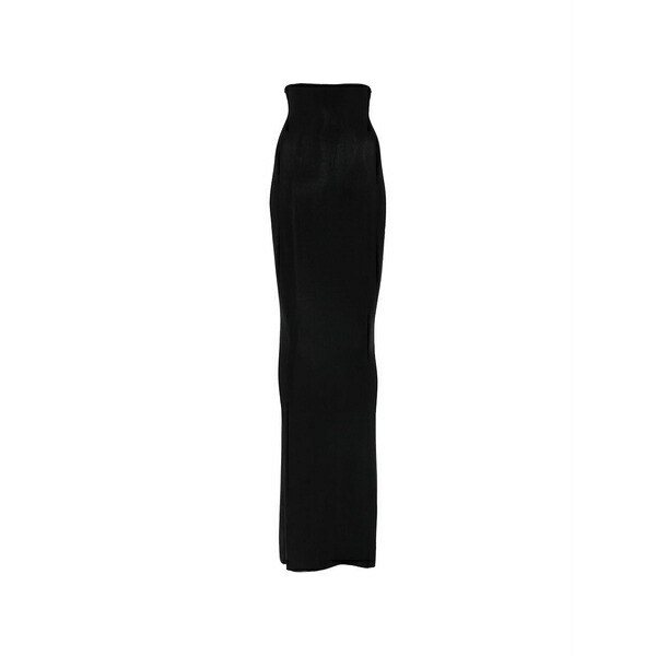 リックオウエンス レディース スコート ボトムス Dirt coda maxi skirt Black