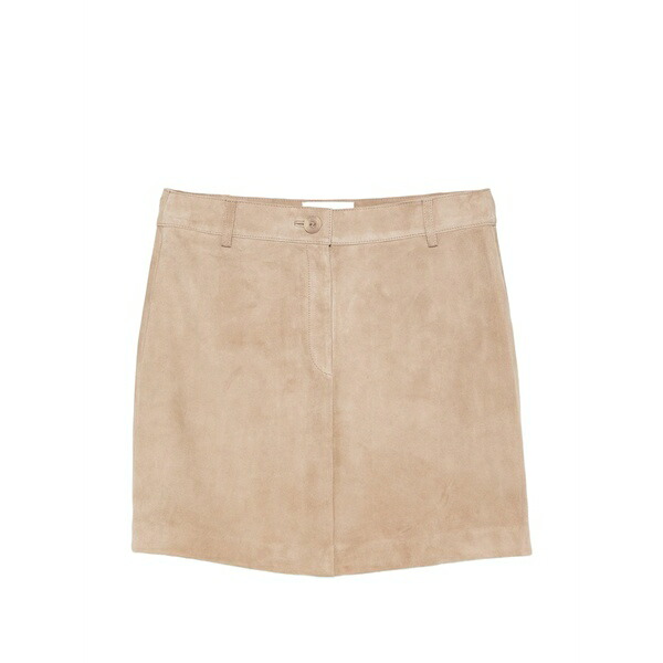 アルファス テューディオ レディース スカート ボトムス Suede mini skirt Neutrals｜asty