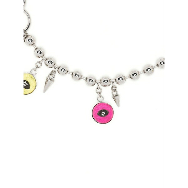 マルニ メンズ 頸飾り・チョー鉄道車両 添え物 Charm-embellished chain necklace Silver