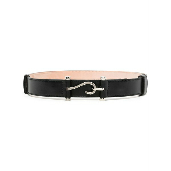エデン ミラノ メンズ 三尺帯 添え物 Hook-fastening detail belt Black