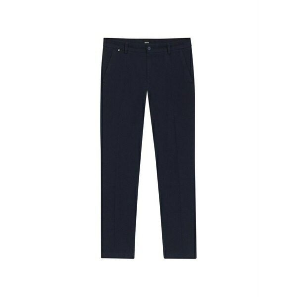 ボス メンズ カジュアルパンツ ボトムス Button trousers Blue|asty