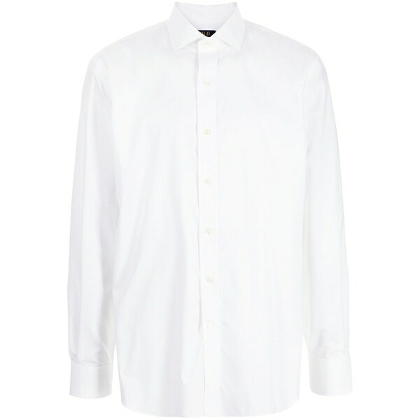 ラルフローレン メンズ シャツ トップス Polo pony logo-embroidered classic shirt White
