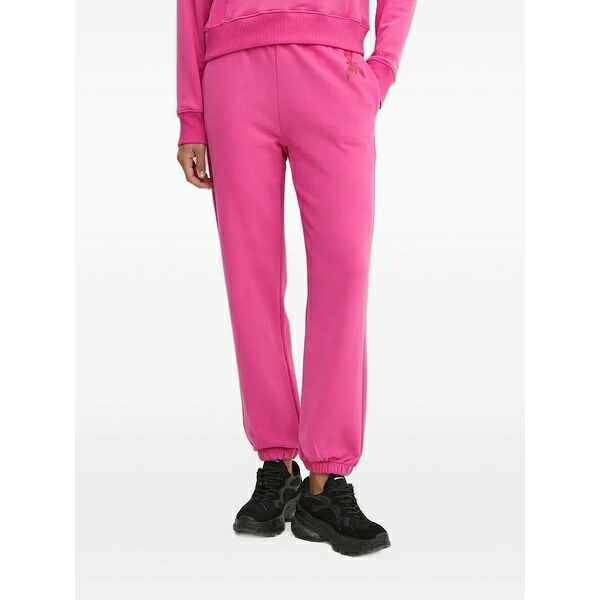 パトリツィア ペペ レディース 心地好いズボン下 ボトムス Essential insect-logo track pants Pink