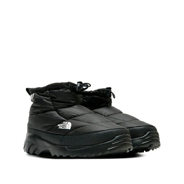 ノースフェイス メンズ ブーツ シューズ Nuptse traction boots Black|asty