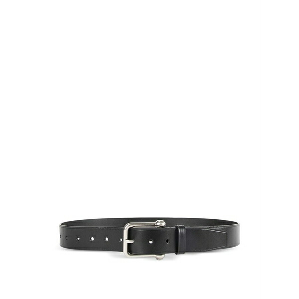 アン ドゥムルメステール メンズ 三尺帯 添え物 Marin buckle archive belt Black