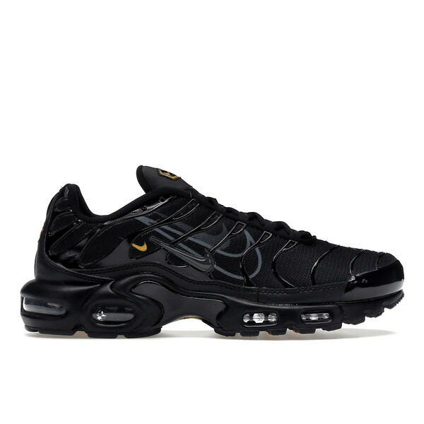 Nike ナイキ メンズ スニーカー  【Nike Air Max Plus Multi-Swoosh Black】  大いさ US_10(28.0糎) Black/Anthracite/University Gold