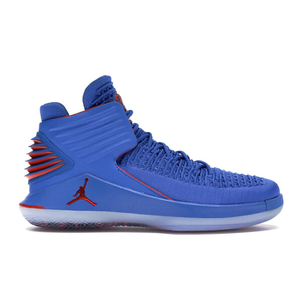 Jordan ジョーダン メンズ スニーカー  【Jordan XXXII Russell Westbrook OKC】  大きさ US_9.5(27.5珊) Photo Blue/Team Orange-Metallic Silver