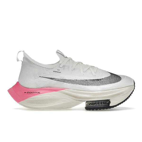 Nike ナイキ メンズ スニーカー  【Nike Air Zoom Alphafly Next% 01:59:40】  大きさ US_7.5(25.5珊) White/Black-Pink-Sail
