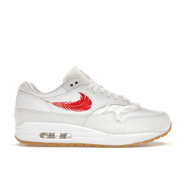 Nike ナイキ メンズ スニーカー  【Nike Air Max 1 The Bay】  大きさ US_7.5(25.5珊) White/University Red
