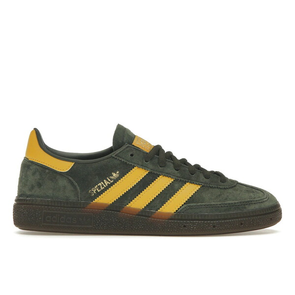 adidas アディダス メンズ スニーカー  【adidas Handball Spezial Night Cargo Tribe Yellow】  大きさ US_9.5(27.5珊) Night Cargo/Tribe Yellow/Gum