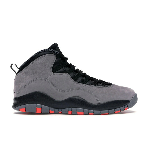 Jordan ジョーダン メンズ スニーカー  【Jordan 10 Retro Cool Grey】  大きさ US_12.5(30.5糎) Cool Grey/Black-Infrared
