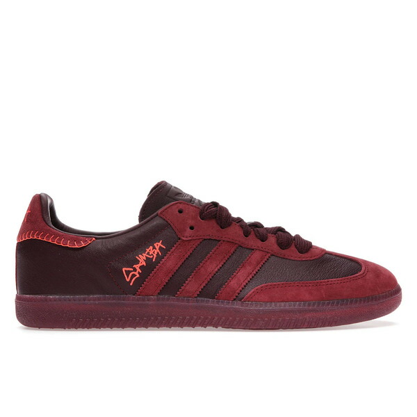 adidas アディダス メンズ スニーカー  【adidas Samba Jonah Hill Burgundy】  大きさ US_8(26.0珊) Burgundy/Burgundy/Burgundy