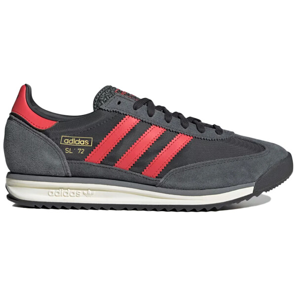 adidas アディダス メンズ スニーカー  【adidas SL 72 RS Carbon Real Coral】  大いさ US_9.5(27.5糎) Carbon/Real Coral/ Grey Six