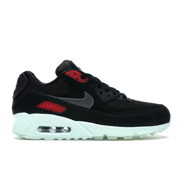Nike ナイキ メンズ スニーカー  【Nike Air Max 90 Vinyl】  大きさ US_11.5(29.5珊) Black/Cool Grey-Teal Tint-University Red