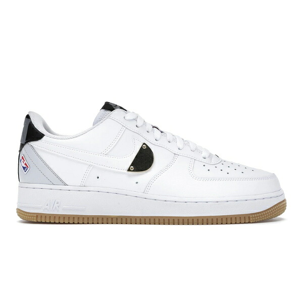 Nike ナイキ メンズ スニーカー  【Nike Air Force 1 Low NBA White Grey Gum】  大きさ US_11.5(29.5珊) White/Pure Platinum-Cool Grey-White