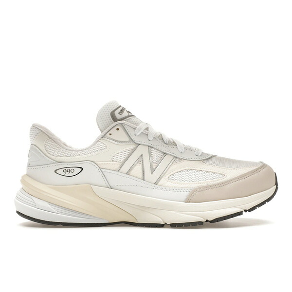 New Balance ニュー平衡にする メンズ スニーカー  【New Balance 990v6 MiUSA White Sea Salt】  大きさ US_M_15 White/Sea Salt