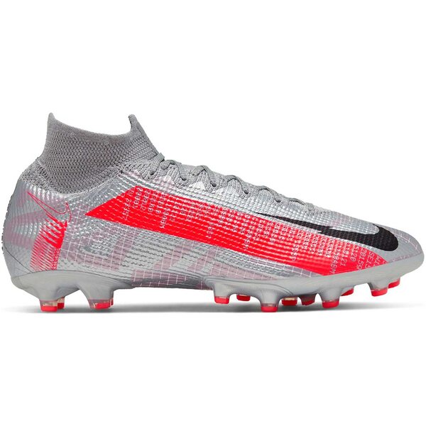 Nike ナイキ メンズ スニーカー  【Nike Superfly 7 Elite AG Pro Metallic Grey Crimson】  大きさ US_10.5(28.5珊) Metallic Bomber Grey/Particle Grey/Laser Crimson/Black
